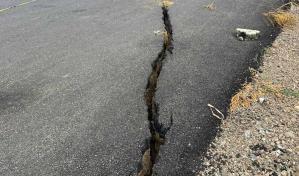 Se agrieta nuevamente un tramo de la carretera Puerto Plata–Imbert