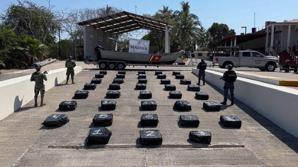 Decomiso de 1.5 toneladas de cocaína en Jalisco