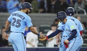 Azulejos ponen a Santander en la lista de lesionados por 10 días por inflamación en hombro izquierdo