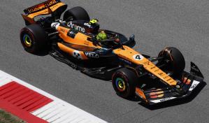 Norris, por delante de Verstappen y de Hamilton en el primer libre de Montmeló de España