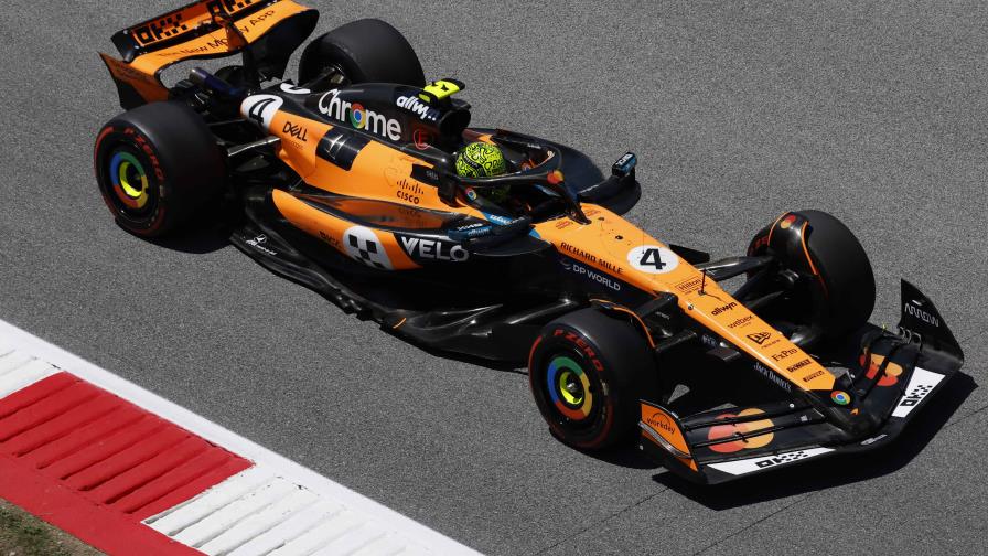 Norris, por delante de Verstappen y de Hamilton en el primer libre de Montmeló de España Norris, por delante de Verstappen y de Hamilton en el primer libre de Montmeló de España