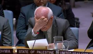 Diplomático palestino rompe a llorar ante Consejo de Seguridad de la ONU