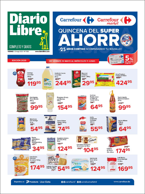 Portada de Diario Libre Impreso