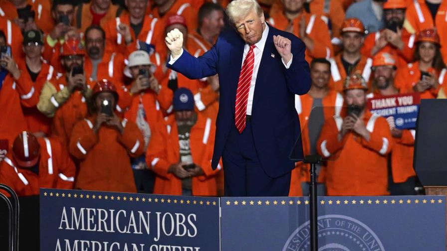 Trump aclara que aranceles del 50 % al acero y al aluminio entrarán en vigor el 4 de junio Trump aclara que aranceles del 50 % al acero y al aluminio entrarán en vigor el 4 de junio
