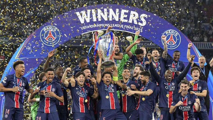 El Paris Saint-Germain aplasta con un 5-0 al Inter de Milán y conquista su primera Champions League El Paris Saint-Germain aplasta con un 5-0 al Inter de Milán y conquista su primera Champions League