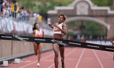 Marileidy Paulino repite nueva vez su superioridad en su segunda carrera de la Liga Diamante