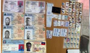 Desmantelan red de falsificación de documentos en Higüey: cuatro personas detenidas