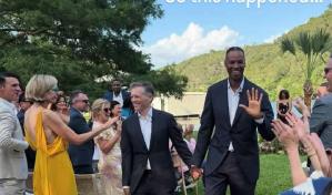 Jason Collins, el primer jugador abiertamente gay de la NBA, se casó con su pareja de toda la vida