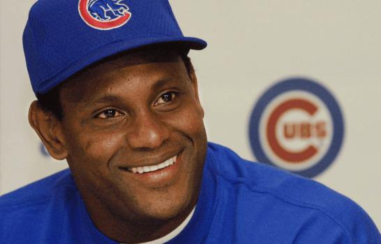 Sammy Sosa, l&iacute;der jonrones Cachorros de Chicago