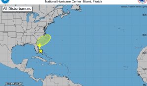 Vigilan desarrollo de una zona de baja presi&oacute;n en el Atl&aacute;ntico