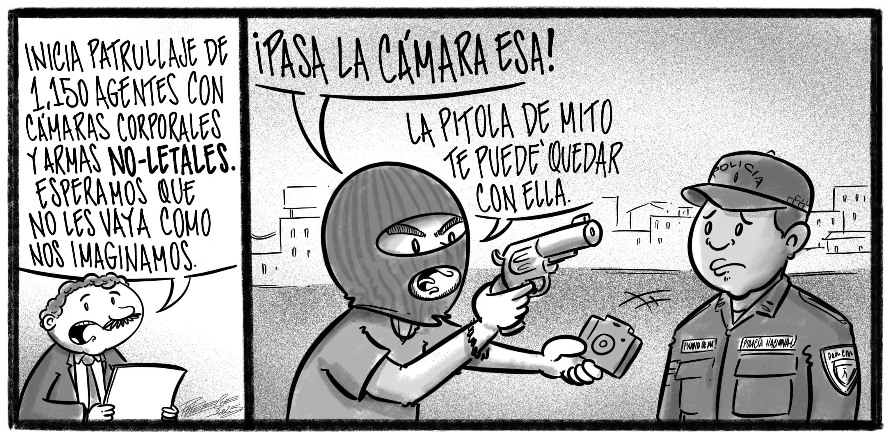 Caricatura de Noticiero Poteleche 3 junio 2025