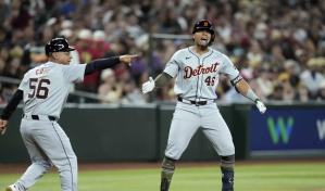 Wenceel Pérez bateó jonrón en la paliza de los Tigres a White Sox