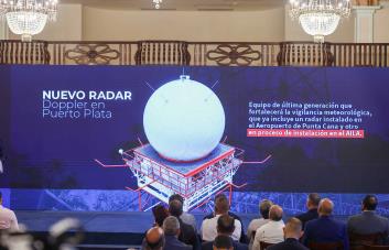 Abinader anuncia instalación de tercer radar Doppler para enfrentar la temporada ciclónica 2025