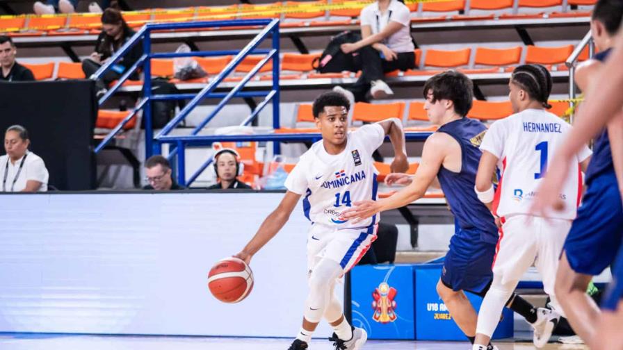 Dominicana, con gran regreso en la segunda mitad, vence a Argentina en Fibaaméricas U16