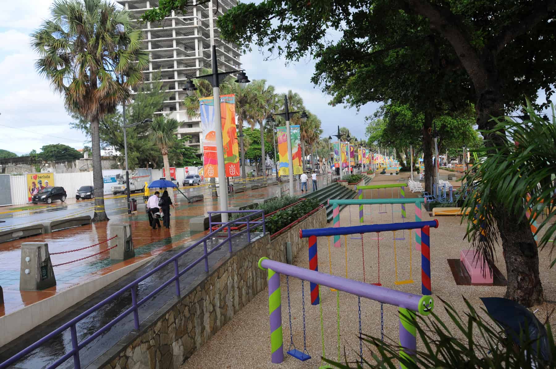 Imágenes de la inauguración de la Plaza Güibia, el 17 de noviembre del 2011.