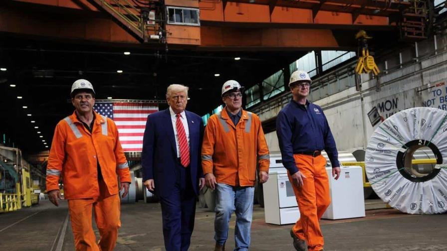 Washington duplica los aranceles al acero y el aluminio tras el nuevo desplante de Trump Washington duplica los aranceles al acero y el aluminio tras el nuevo desplante de Trump