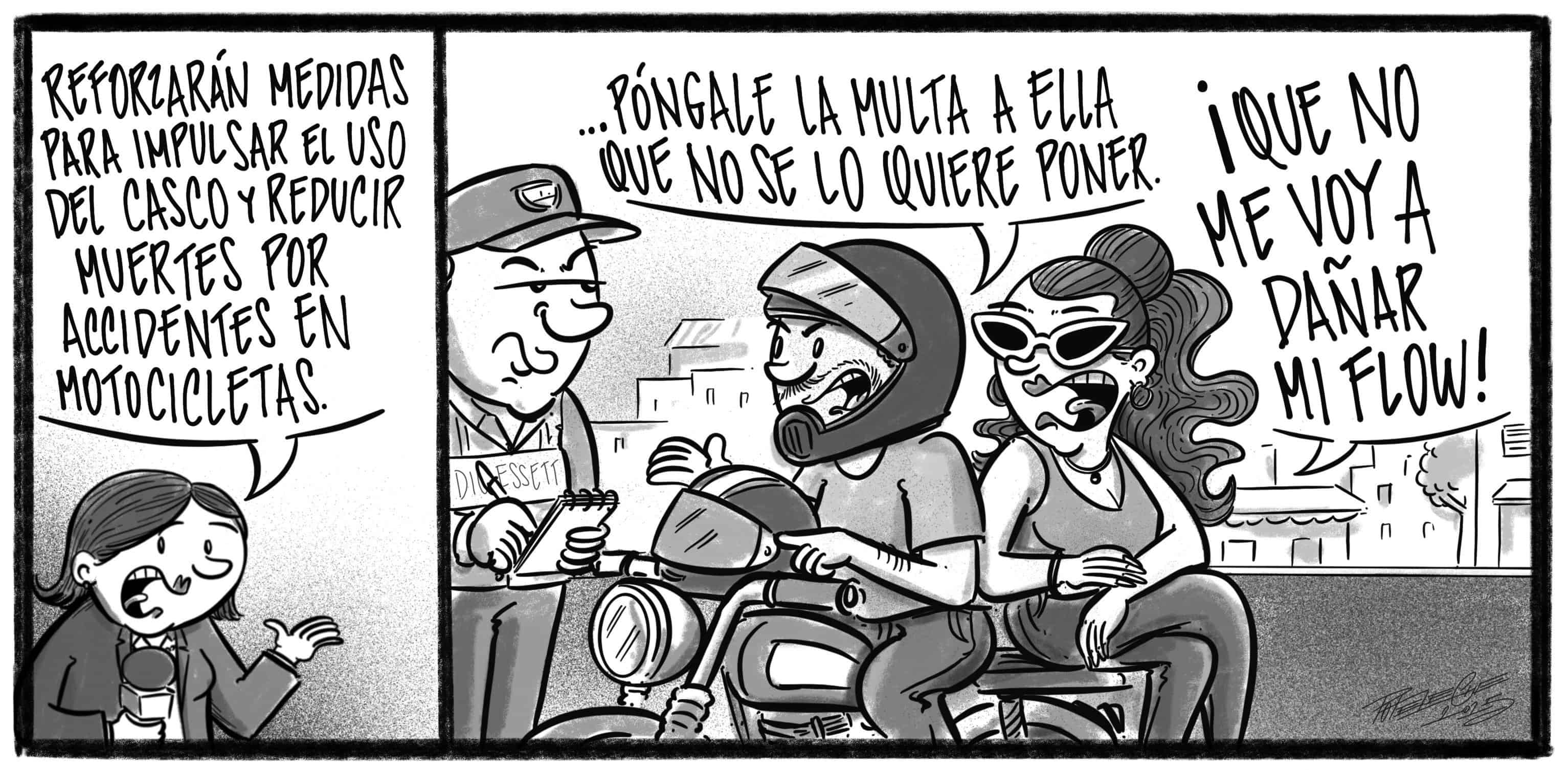 Caricatura de Noticiero Poteleche 6 junio 2025