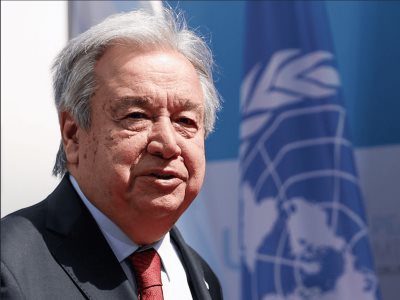 António Guterres critica "falta de compasión" por palestinos en Gaza