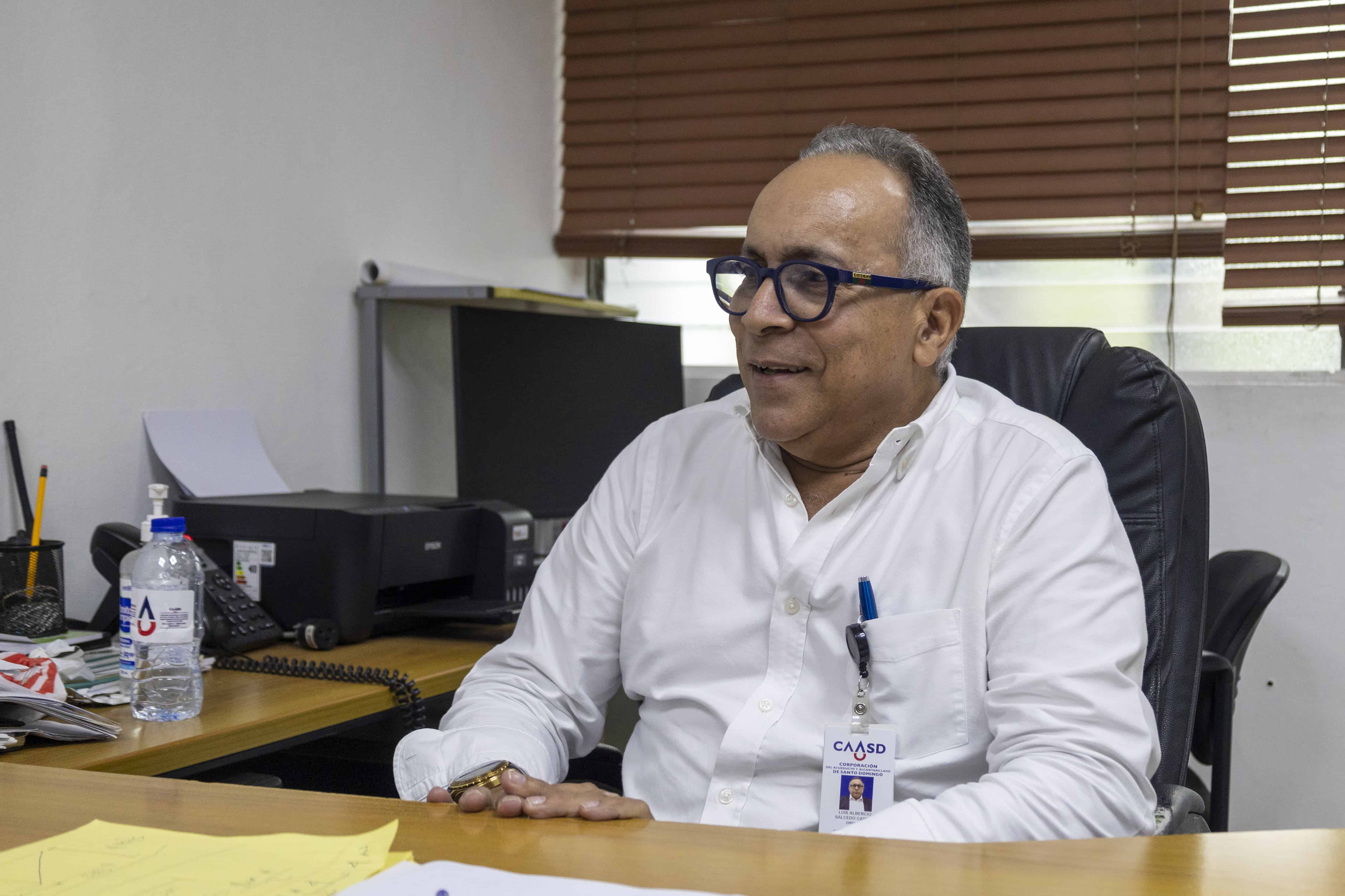 Luis Salcedo, subdirector de Operaciones de la Caasd.