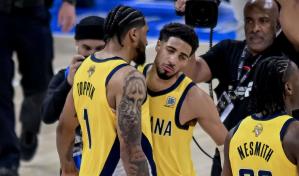 Video | Tyrese Haliburton lo hace de nuevo y los Pacers ganan el primero de la final de la NBA