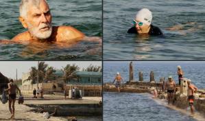 En Cuba, los adultos mayores desafían la vejez a nado