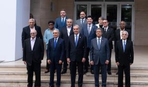 El presidente Luis Abinader y exmandatarios trazan ruta ante la crisis de Haití