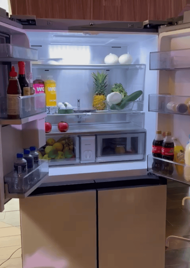 El refrigerador sugiere recetas según los alimentos que tiene dentro y se abre con comandos de voz.