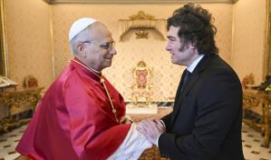 León XIV y Milei abordan la cohesión social y el viaje a Argentina del pontífice