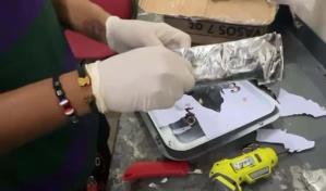 Decomisan en depósito de Inposdom cocaína oculta en reloj de pared que sería enviada a EE. UU.