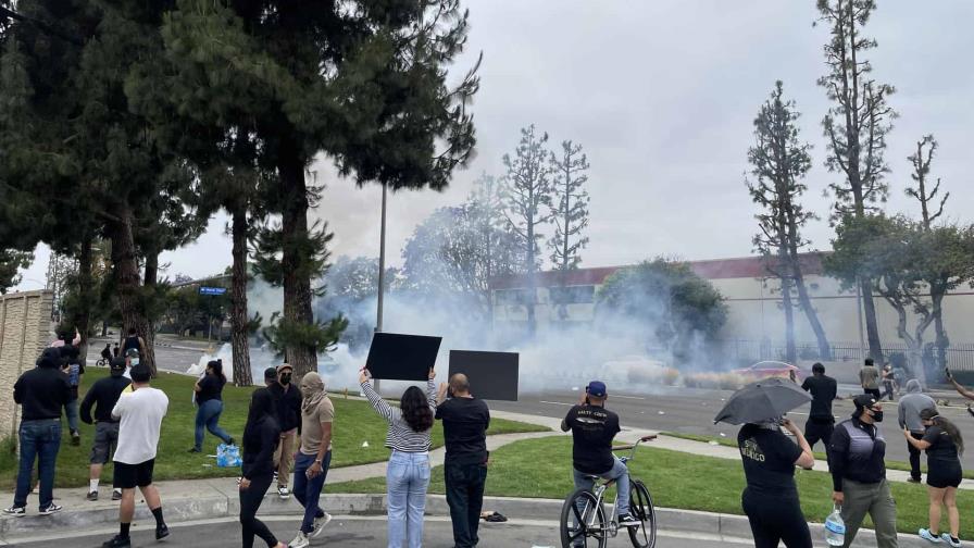 Administración Trump publica lista con 11 detenidos de varios países en protestas de  Los Ángeles