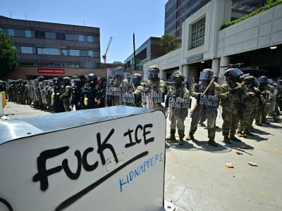 Guardia de EE. UU. llega aplacar protestas en Los Ángeles
