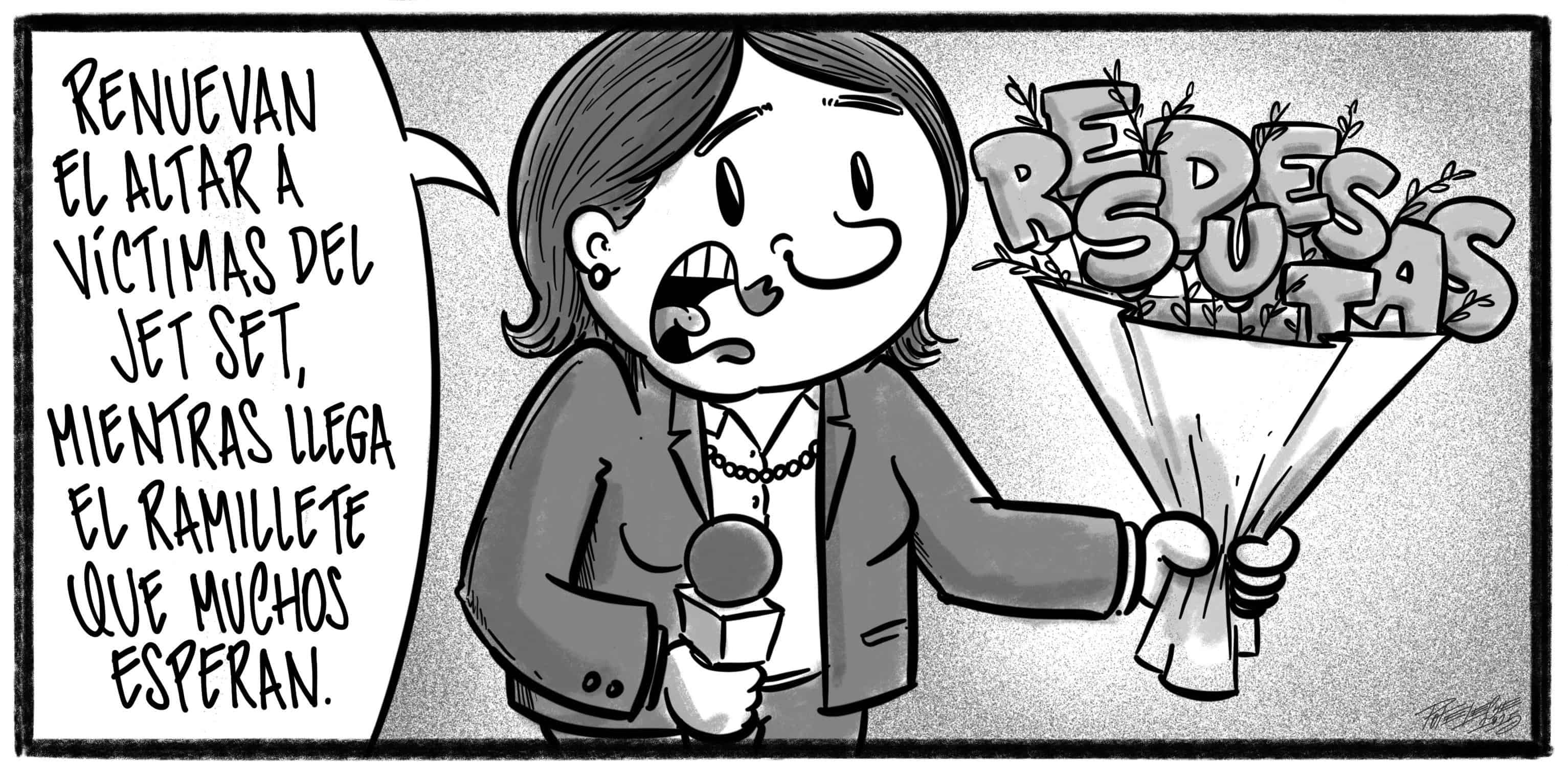 Caricatura de Noticiero Poteleche 9 junio 2025