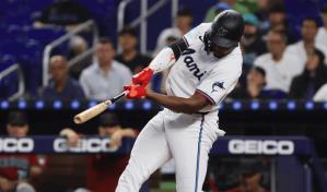 Video | Jesús Sánchez conectó jonrón y doble en el triunfo de los Marlins