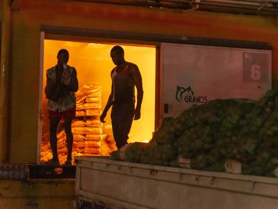 Agricultura auxiliará afectados por fuego en el Merca Santo Domingo Publicado por Economía En Republica Dominicana