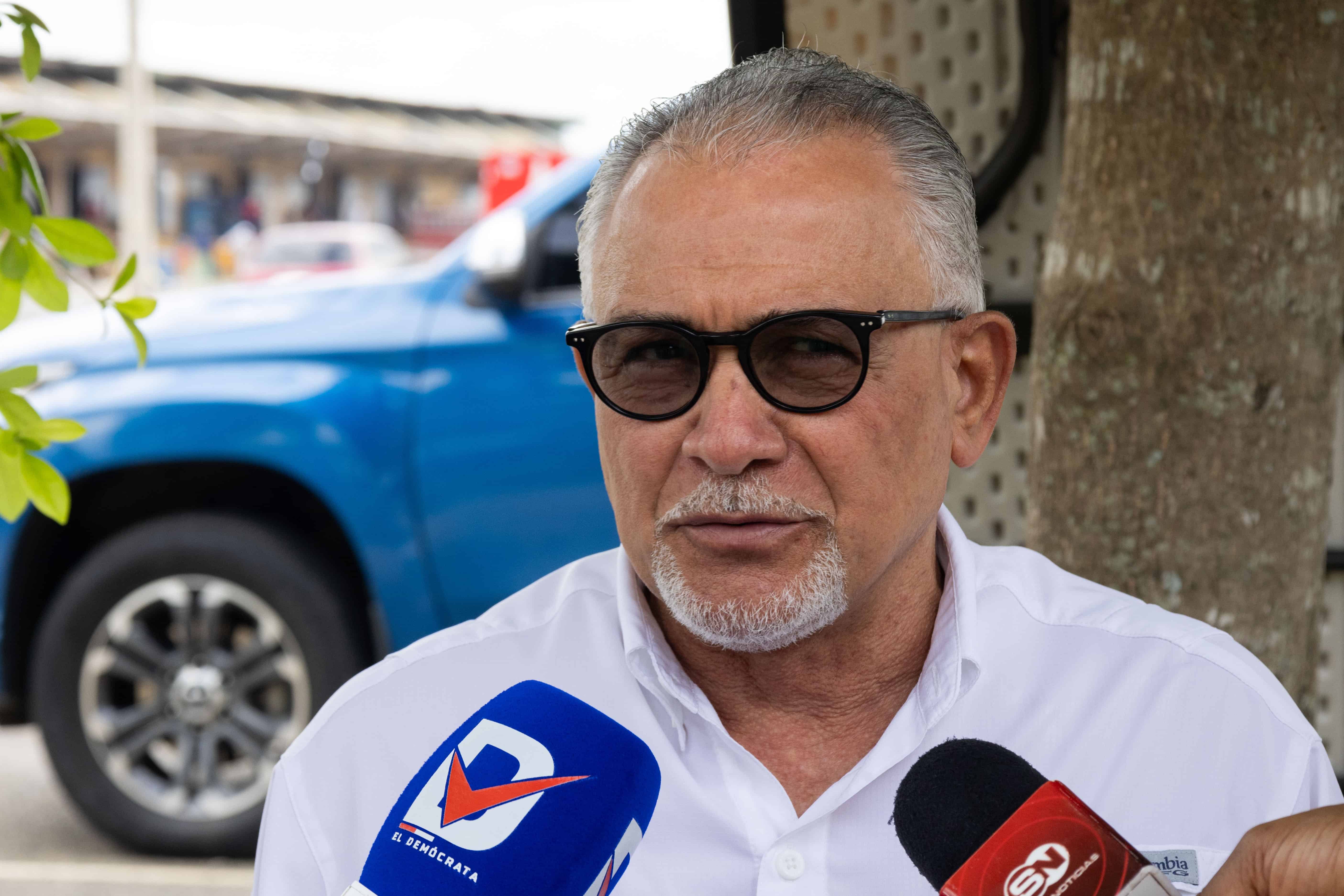 Sócrates Díaz, administrador del Merca Santo Domingo.