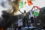 “Qué vergüenza”, grito unísono de los manifestantes en Los Ángeles por redadas migratorias