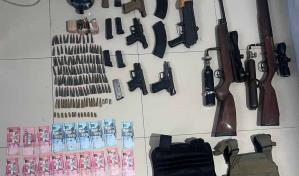 Policía Nacional desarticula arsenal de armas ilegales en El Pino