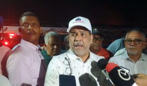 Limber Cruz en incendio en el Merca Santo Domingo: Todo el gobierno está aquí