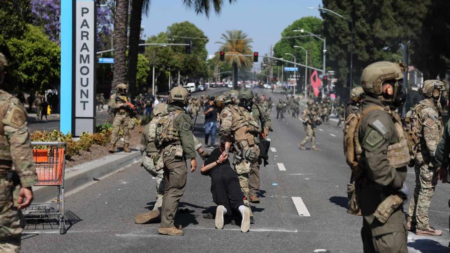 Gobernador de California pide a manifestantes: No le den a Trump lo que quiere Gobernador de California pide a manifestantes: No le den a Trump lo que quiere
