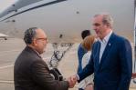 Presidente Abinader llega a Ginebra para participar en foro anual de justicia social