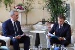 Macron ofrece financiar el 85 % del tren metropolitano y plan de transporte del Gran Santo Domingo