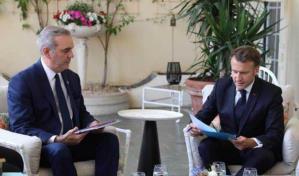 Macron ofrece financiar el 85 % del tren metropolitano y plan de transporte del Gran Santo Domingo