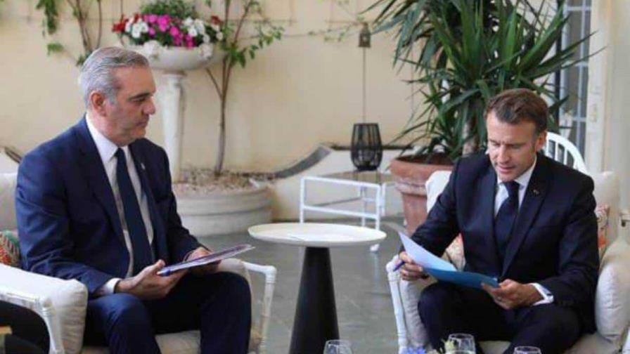 Macron ofrece financiar el 85 % del tren metropolitano y plan de transporte del Gran Santo Domingo Macron ofrece financiar el 85 % del tren metropolitano y plan de transporte del Gran Santo Domingo
