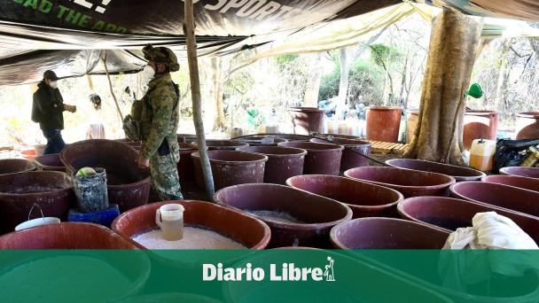 Las autoridades mexicanas confiscan cinco laboratorios clandestinos
