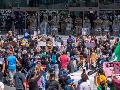 Protestas de Los Ángeles: demócratas piden rebajar tensiones