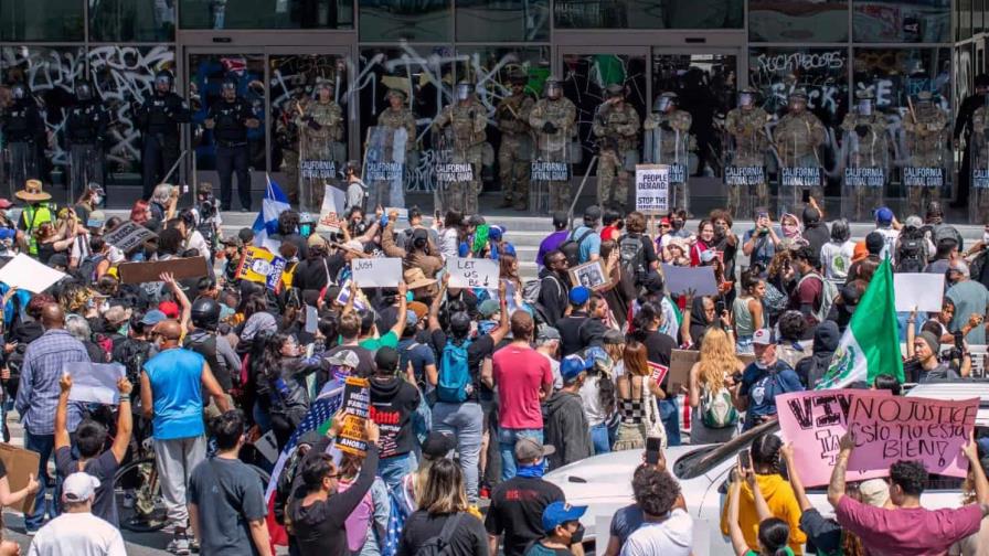 Congresistas demócratas piden a Trump rebajar tensiones en California y retirar las tropas Congresistas demócratas piden a Trump rebajar tensiones en California y retirar las tropas