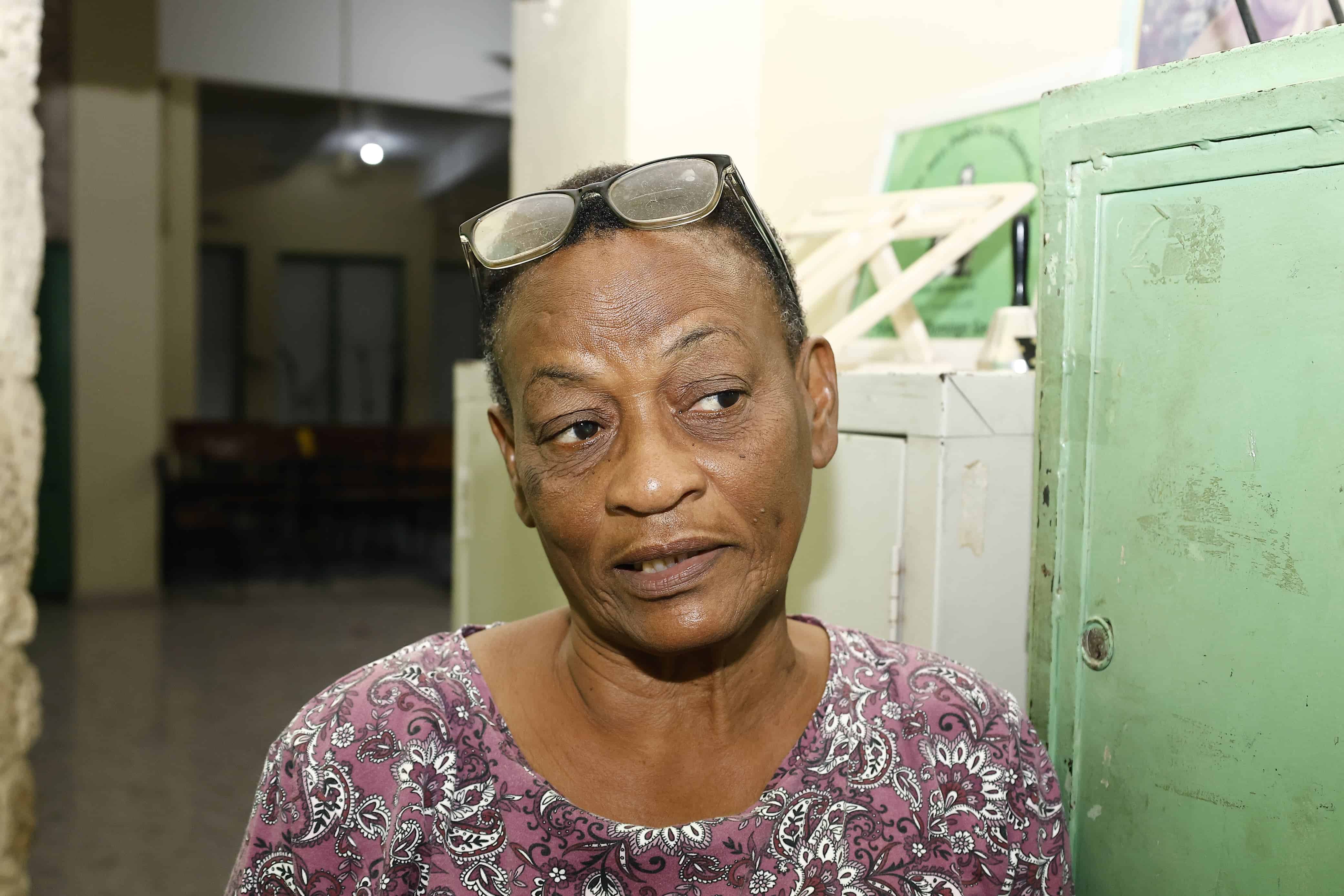Cándida Rincón, residente en Los Guandules.