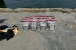 Aumenta a 1.4 toneladas el cargamento de droga incautado en costas de San Pedro de Macorís