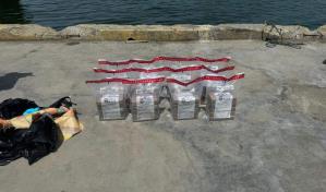 Aumenta a 1.4 toneladas el cargamento de droga incautado en costas de San Pedro de Macorís