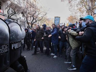 Manifestaciones en Buenos Aires por condena a Cristina Fernández